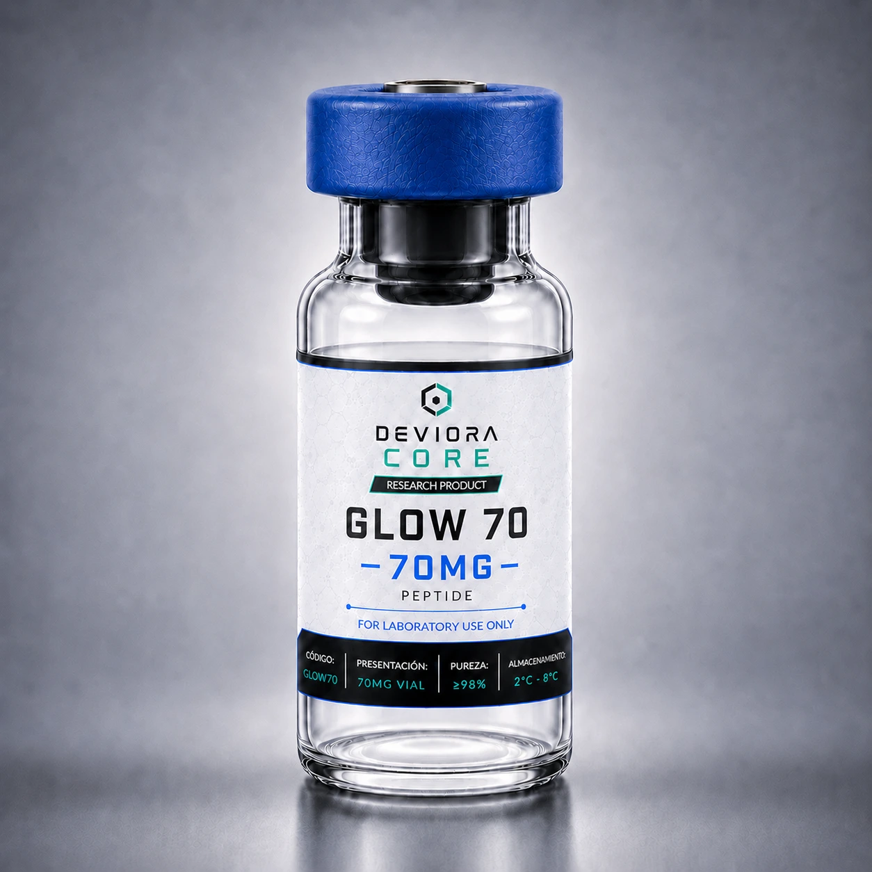 Glow 70 70 mg vial